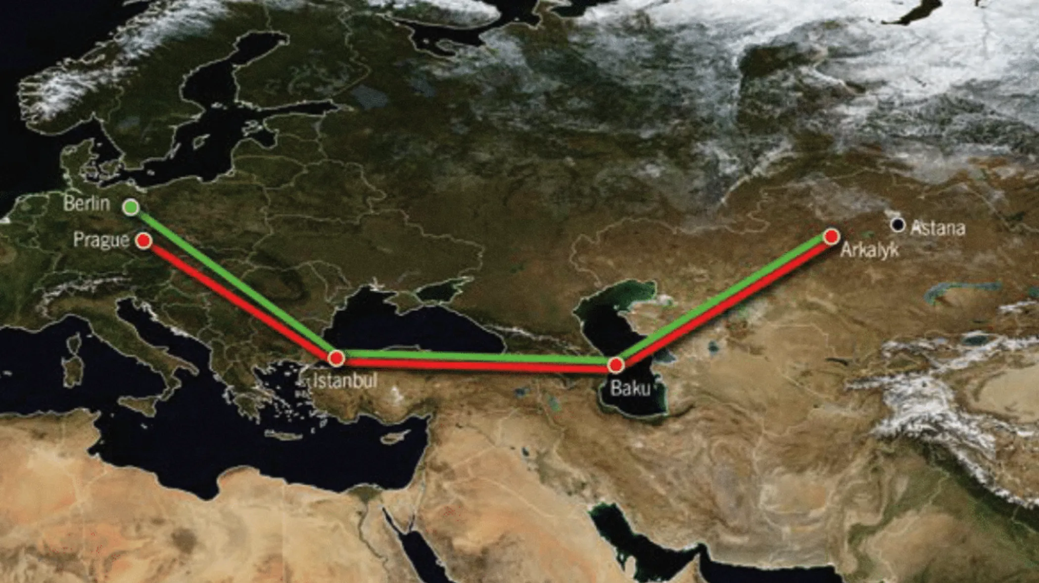 Transportation routes (image: Prague Zoo)