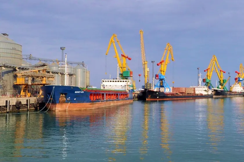 Aktau Sea Commercial Port
