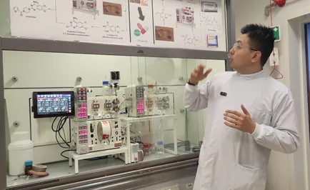 Суретте Қыран Қасым/ Фото Айнұр Шошаева 