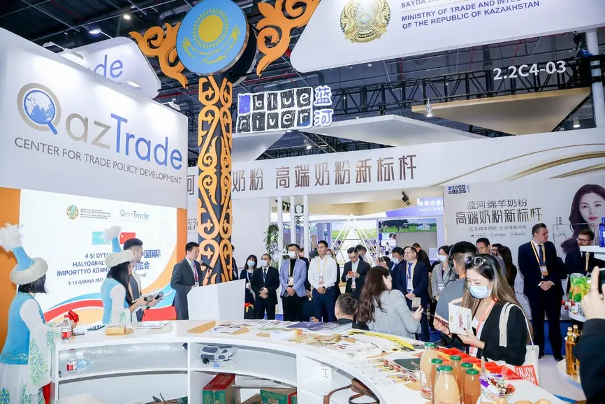 Qazaqstan Monitor: Twenty-Seven Kazakh Enterprises Present Their Products at China International Import Exhibition in Shanghai