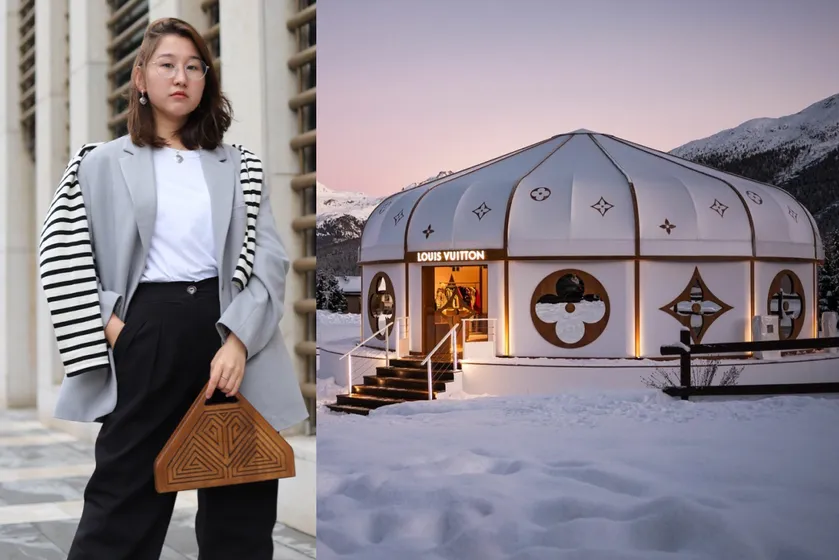 MalamExplores Discover the exclusive Louis Vuitton Yurt pop up in