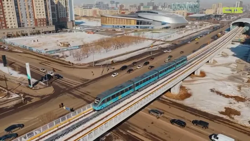 Qazaqstan Monitor: Астанада LRT пойыздары толық автоматты режимде кешенді сынақтан өтуде