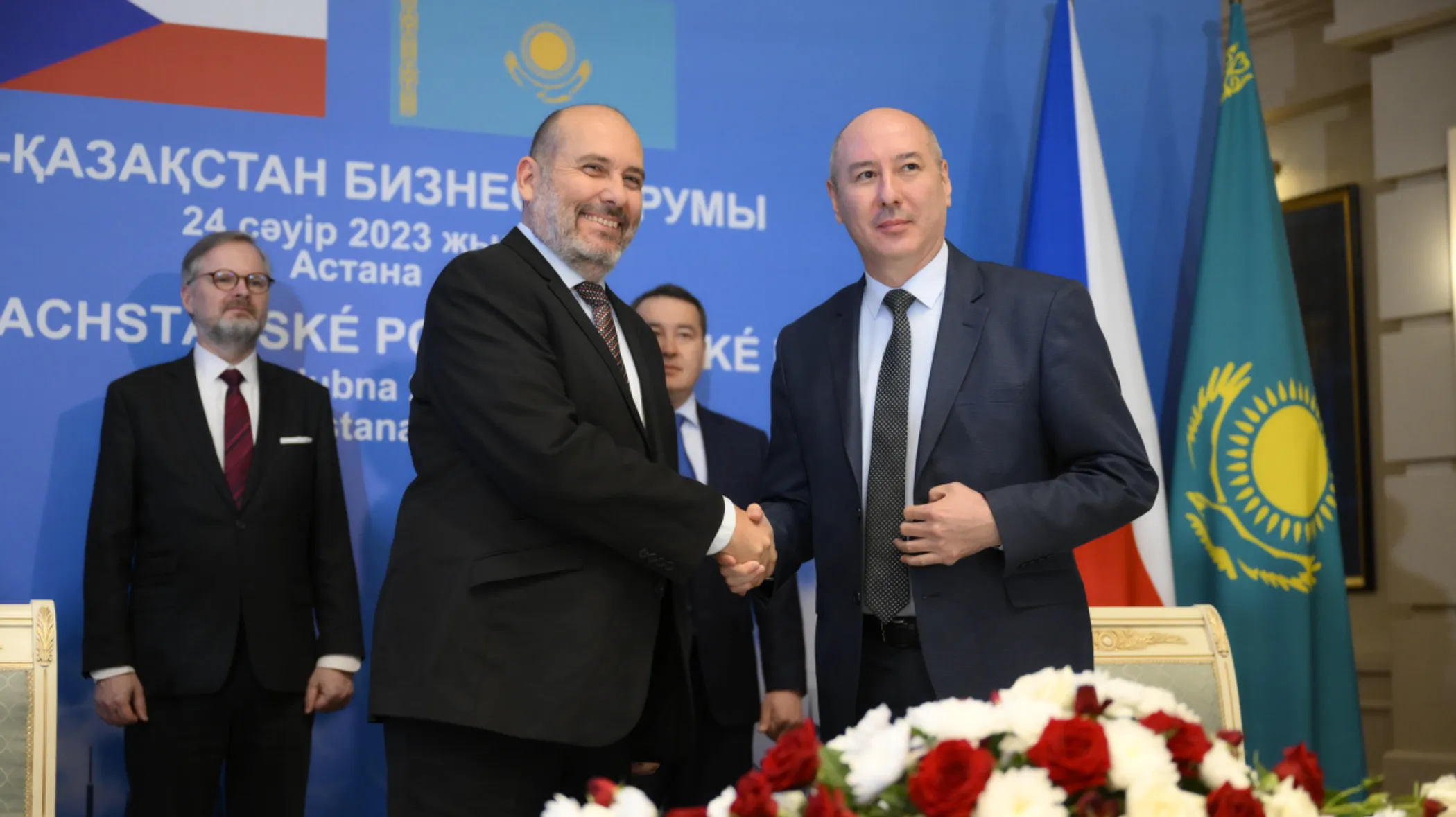 April 24, 2023. The Kazakh-Czech Business Forum in Astana (Photo by Tomáš Hulík)