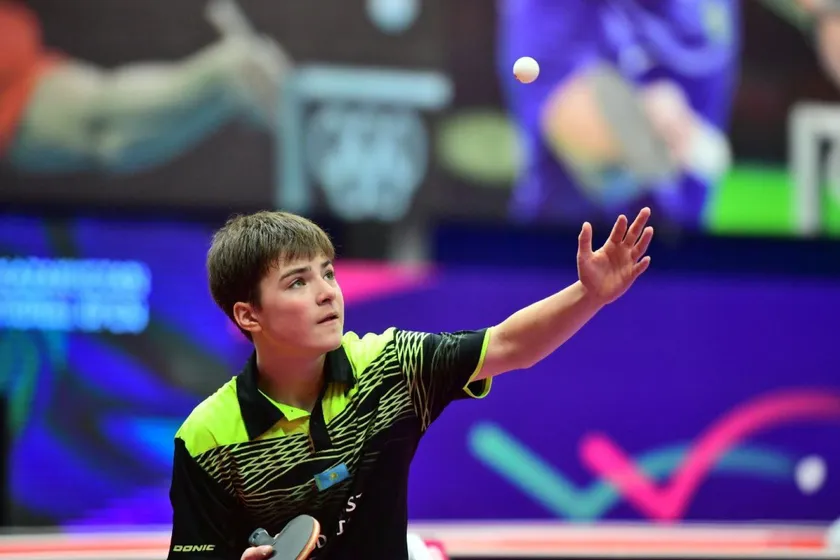 Qazaqstan Monitor: Alan Kurmangaliyev Won Gold at Table Tennis Tournament in Sweden