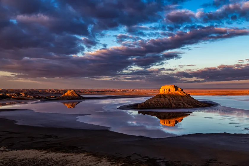 Wildlife and Nature winner: "The “Three Brothers” mountain in the Karynzharyk tract" by Bondar Evgeniy
