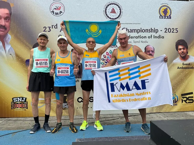 Qazaqstan Monitor: 71 жастағы қазақстандық Азия мастеркласы чемпионатында бес медаль жеңіп алды